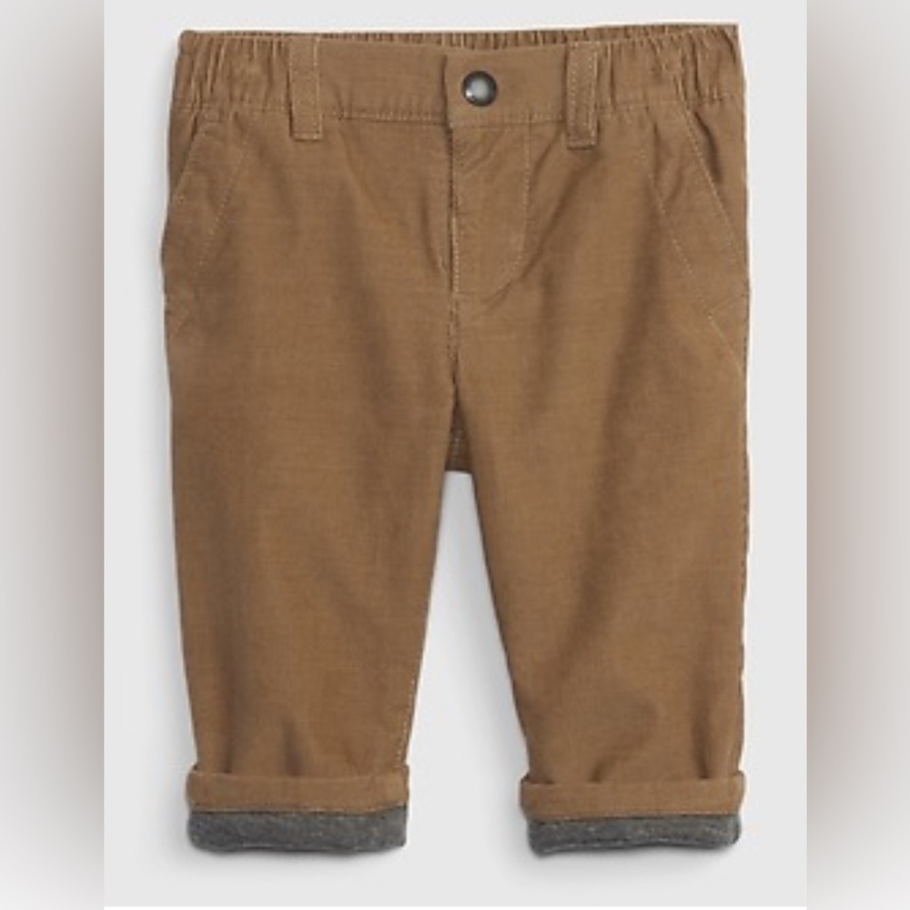 Baby Gap Jersey-Lined Corduroy Pants